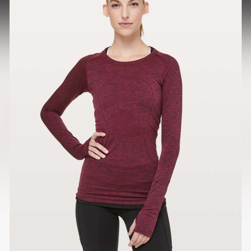 Lululemon Swiftly Tech Long Sleeve
Crew Star Ruby / Black